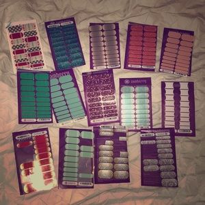 14 Jamberry Nail Wraps Assortment